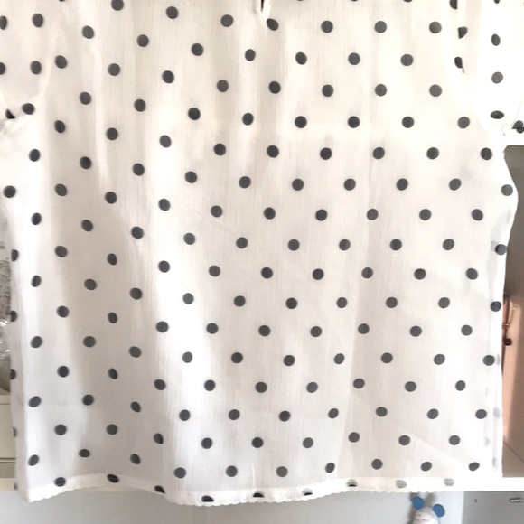 HOLLISTER Polka Dot Top w/Back Bow Detail - Picture 7 of 11
